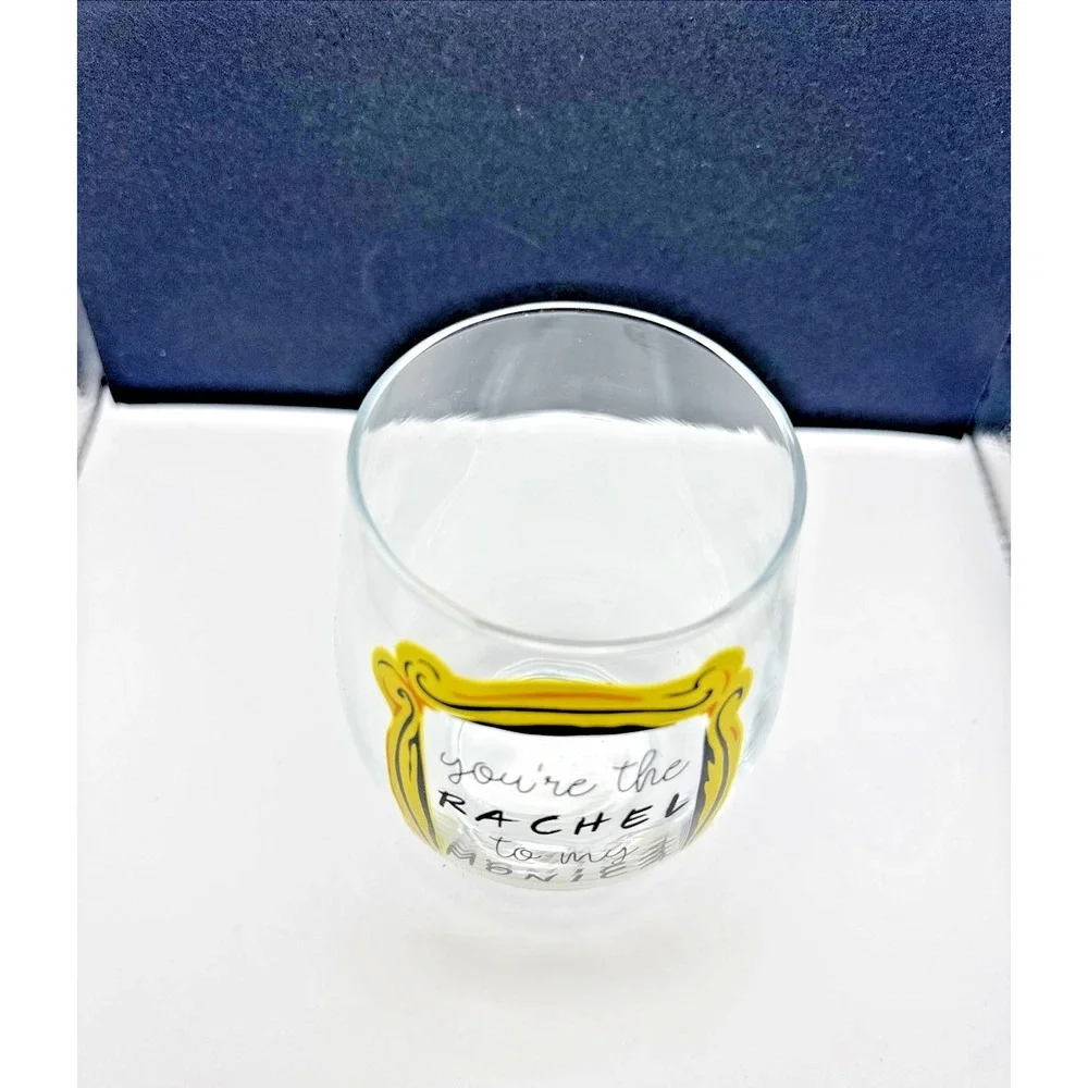 Friends You're the Rachel to my Monica‎ Tear Drop Glass 20 Oz